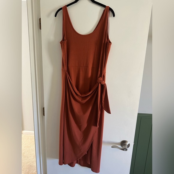 Nine Britton Amber Knit Midi Wrap Dress